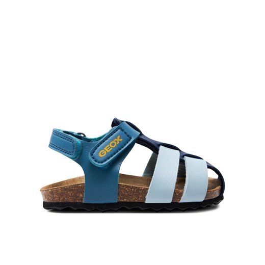 Sandały Geox B Sandal Chalki Boy B452QA 000BC C4186 M Niebieski ze sklepu eobuwie.pl w kategorii Sandały dziecięce - zdjęcie 182101217