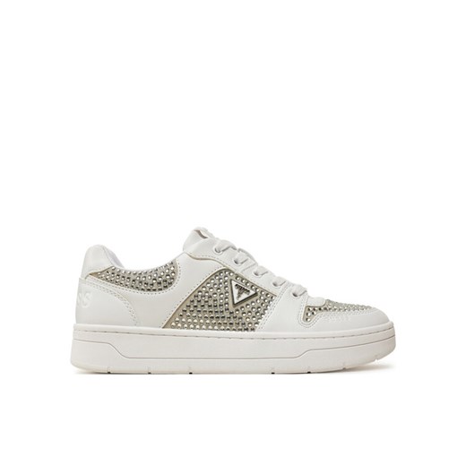 Sneakersy Guess Naresa2 FLFNRS ELE12 Biały ze sklepu eobuwie.pl w kategorii Buty sportowe damskie - zdjęcie 182101256