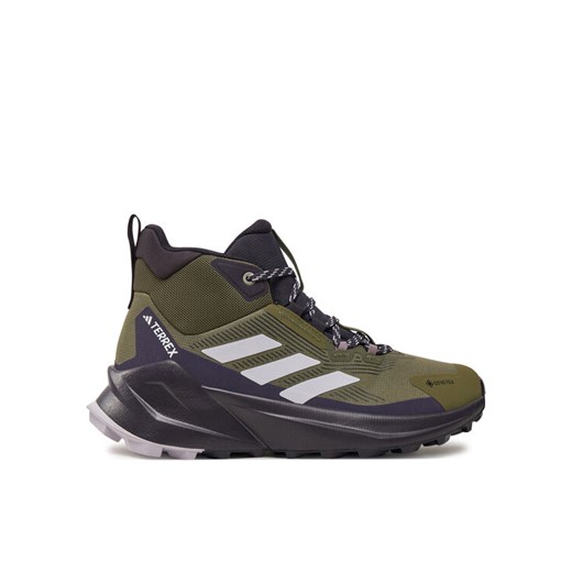 Trekkingi adidas Terrex Trailmaker 2.0 Mid Gtx GORE-TEX IE9067 Zielony ze sklepu eobuwie.pl w kategorii Buty trekkingowe damskie - zdjęcie 182101266