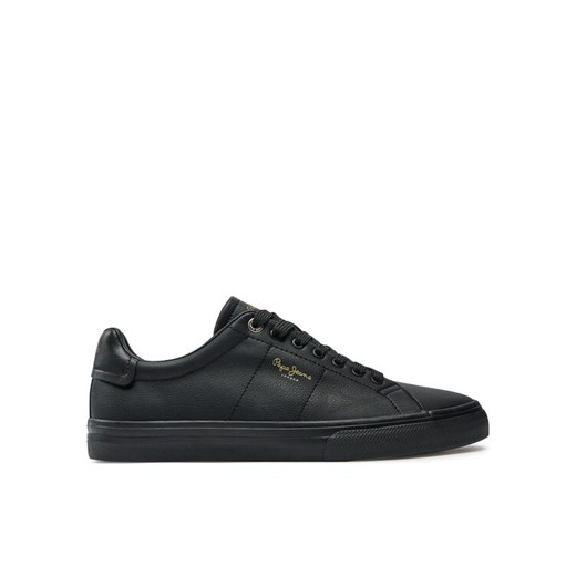 Sneakersy Pepe Jeans Kenton Rise PMS31059 Czarny ze sklepu eobuwie.pl w kategorii Trampki męskie - zdjęcie 182101488