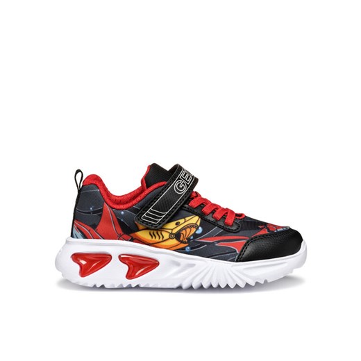 Sneakersy Geox J Assister J45DZB 02ACE C0054 S Czarny ze sklepu eobuwie.pl w kategorii Buty sportowe dziecięce - zdjęcie 182101537