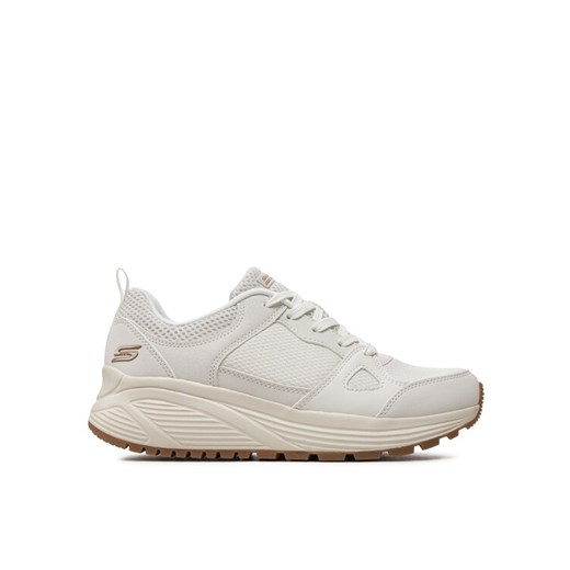 Sneakersy Skechers Bobs Sparrow 2.0-Retro Clean 117268/OFWT Biały ze sklepu eobuwie.pl w kategorii Buty sportowe damskie - zdjęcie 182101599