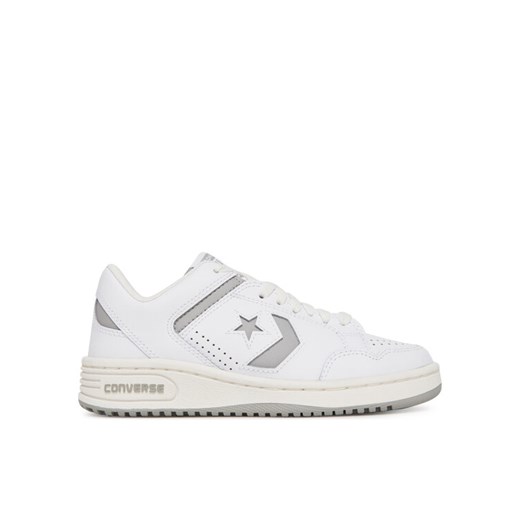 Sneakersy Converse Weapon Leather A11461C Biały ze sklepu eobuwie.pl w kategorii Buty sportowe damskie - zdjęcie 182101607
