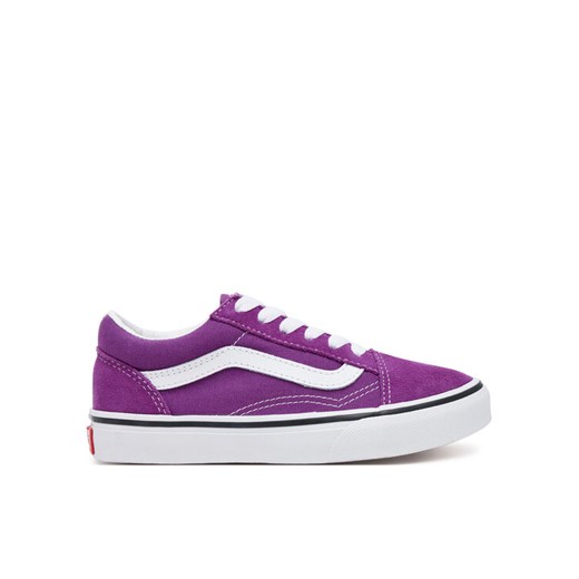 Tenisówki Vans Old Skool VN000CYVE2T1 Fioletowy ze sklepu eobuwie.pl w kategorii Trampki dziecięce - zdjęcie 182101687