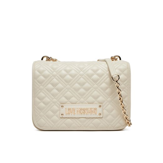 Torebka LOVE MOSCHINO JC4000PP1MLA0110 Écru ze sklepu eobuwie.pl w kategorii Torebki damskie - zdjęcie 182101695
