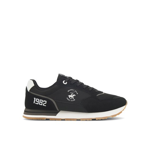 Sneakersy Beverly Hills Polo Club MILO-01 Czarny ze sklepu eobuwie.pl w kategorii Buty sportowe męskie - zdjęcie 182101796