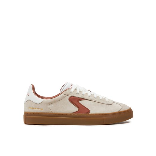 Sneakersy Skechers Arch Fit Legend Romah 254001/SDNT Écru ze sklepu eobuwie.pl w kategorii Buty sportowe męskie - zdjęcie 182101818
