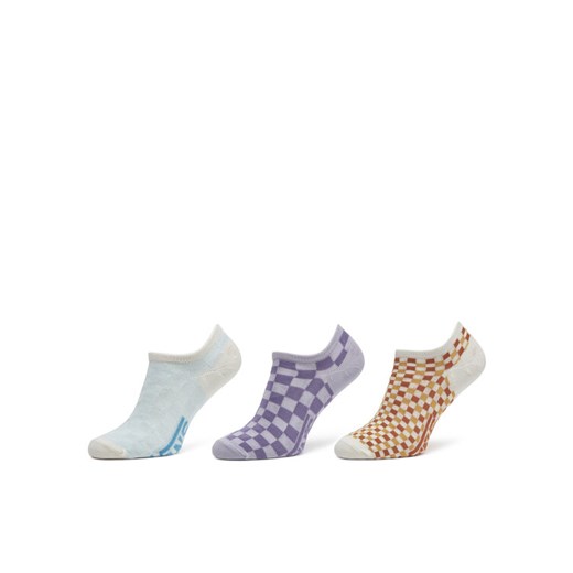 Zestaw 3 par niskich skarpet unisex Vans VN000ND16PH1 Kolorowy ze sklepu eobuwie.pl w kategorii Skarpetki damskie - zdjęcie 182101836