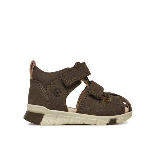 Sandały ECCO Mini Stride 76113102543 Khaki ze sklepu eobuwie.pl w kategorii Sandały dziecięce - zdjęcie 182101845
