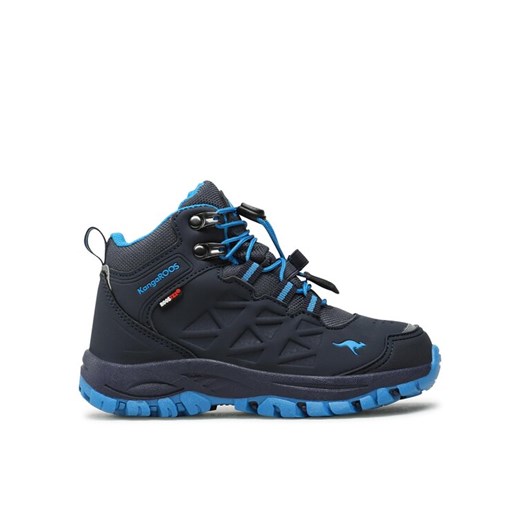 Trekkingi KangaRoos K-Xt Para Mid Rtx 18945 000 4095 Granatowy ze sklepu eobuwie.pl w kategorii Buty trekkingowe dziecięce - zdjęcie 182101876