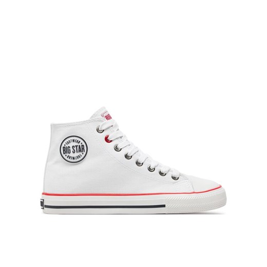 Trampki Big Star Shoes NN274660 Biały ze sklepu eobuwie.pl w kategorii Trampki damskie - zdjęcie 182101899