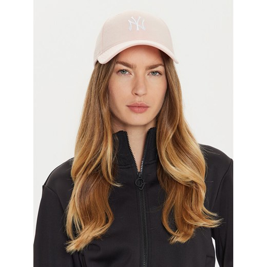 Czapka z daszkiem New Era Cosy New York Yankees 60565257 Różowy ze sklepu eobuwie.pl w kategorii Czapki z daszkiem damskie - zdjęcie 182101929