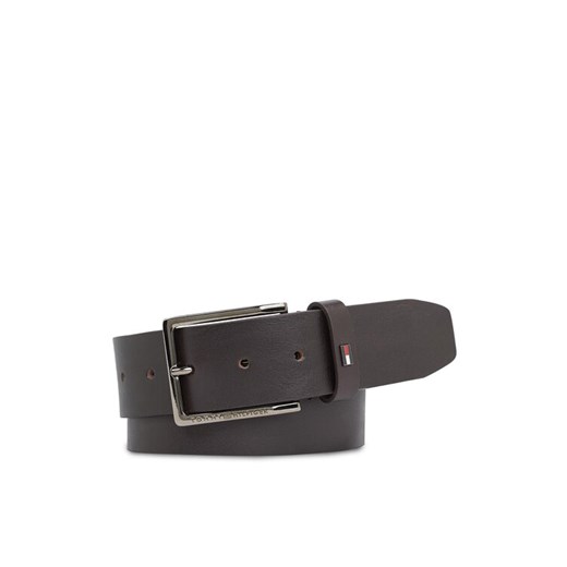 Pasek Męski Tommy Hilfiger Oliver 4.0 Ext AM0AM12299 Brązowy ze sklepu eobuwie.pl w kategorii Paski męskie - zdjęcie 182102036