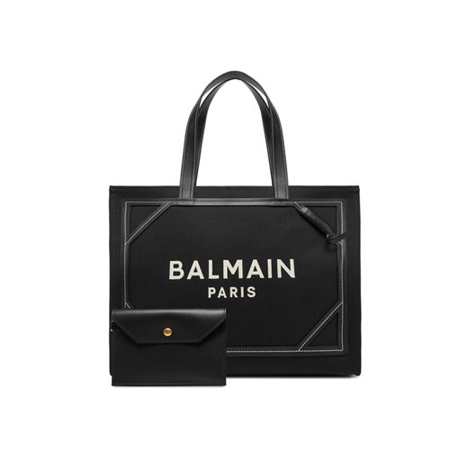 Torebka Balmain DN1FF810TPAC Czarny ze sklepu eobuwie.pl w kategorii Torby Shopper bag - zdjęcie 182102045