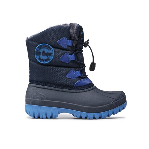 Śniegowce Lee Cooper LCJ-21-44-0517K Granatowy ze sklepu eobuwie.pl w kategorii Buty zimowe dziecięce - zdjęcie 182102087