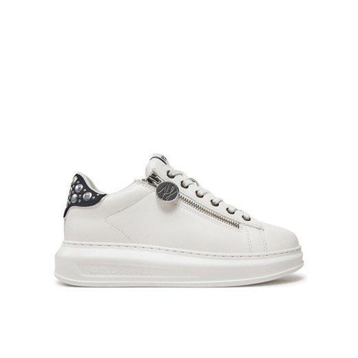 Sneakersy KARL LAGERFELD Kapri KL62527F Biały ze sklepu eobuwie.pl w kategorii Buty sportowe damskie - zdjęcie 182102139
