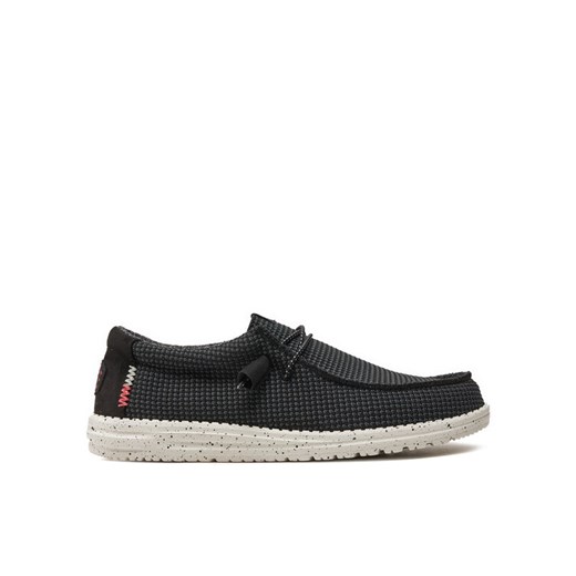 Mokasyny Hey Dude Wally Sport Mesh 40403-066 Czarny 45 eobuwie.pl
