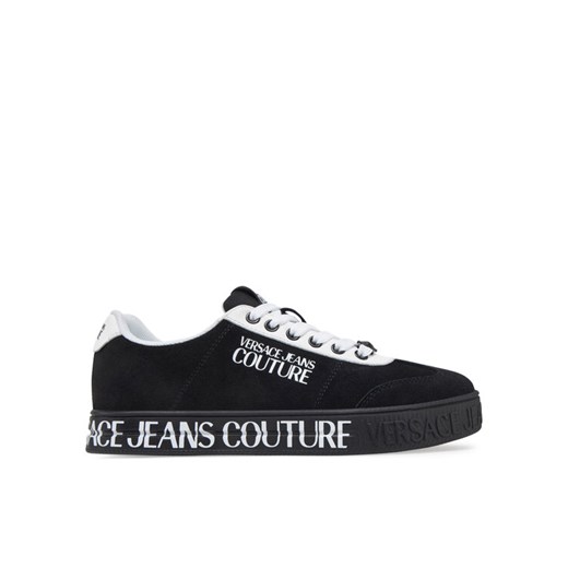 Sneakersy Versace Jeans Couture 78VA3SK6 Czarny ze sklepu eobuwie.pl w kategorii Buty sportowe damskie - zdjęcie 182102215