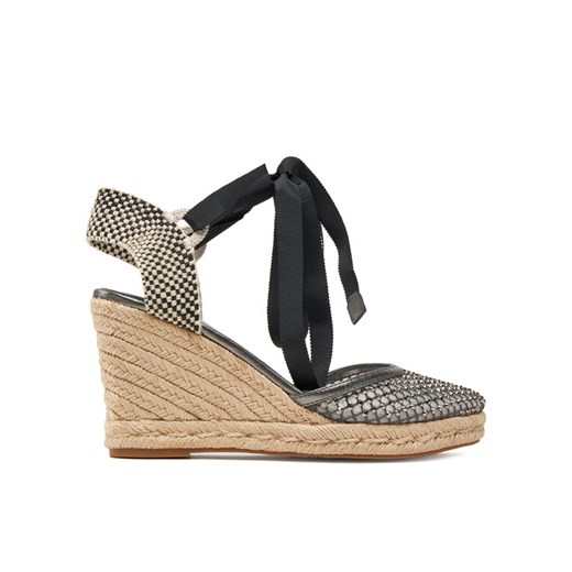 Espadryle Guess FLJCHA FAB04 Szary ze sklepu eobuwie.pl w kategorii Espadryle damskie - zdjęcie 182102217