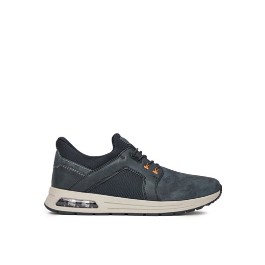 Sneakersy Rieker B1053-14 Granatowy ze sklepu eobuwie.pl w kategorii Buty sportowe męskie - zdjęcie 182102306