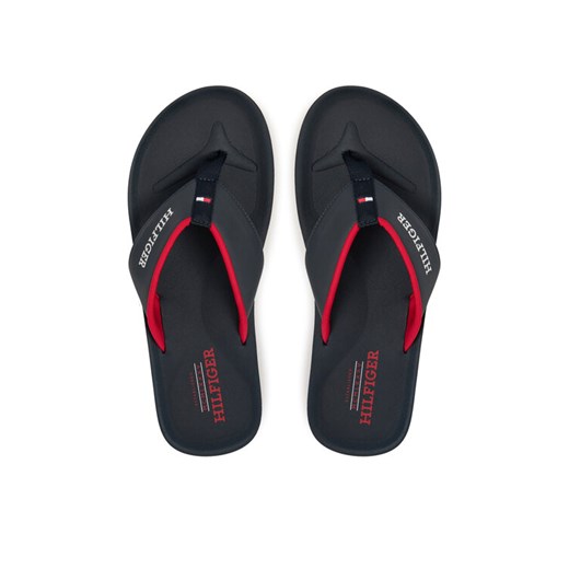 Japonki Tommy Hilfiger Padded Comfort Hilfiger B Sandal FM0FM05440 Granatowy ze sklepu eobuwie.pl w kategorii Klapki męskie - zdjęcie 182102347