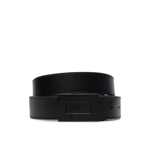 Pasek Męski Calvin Klein Adj/Rev Formal Plaque 35Mm K50K511561 Czarny ze sklepu eobuwie.pl w kategorii Paski męskie - zdjęcie 182102525