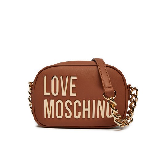 Torebka LOVE MOSCHINO JC4026PP1LKD0208 Brązowy ze sklepu eobuwie.pl w kategorii Listonoszki - zdjęcie 182102547