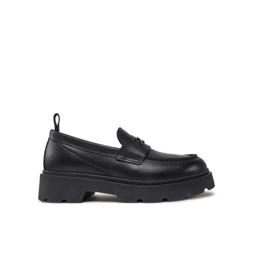 Loafersy KARL LAGERFELD Kamden KL40413 Czarny ze sklepu eobuwie.pl w kategorii Lordsy damskie - zdjęcie 182102606
