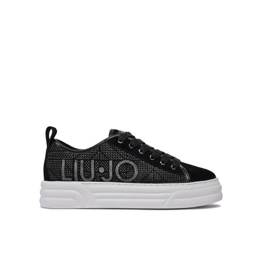 Sneakersy Liu Jo Cleo 26 BA4065 PX373 Czarny ze sklepu eobuwie.pl w kategorii Trampki damskie - zdjęcie 182102677