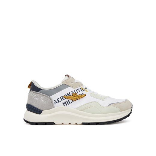 Sneakersy Aeronautica Militare 251SC286CT3543 Biały ze sklepu eobuwie.pl w kategorii Buty sportowe męskie - zdjęcie 182102695