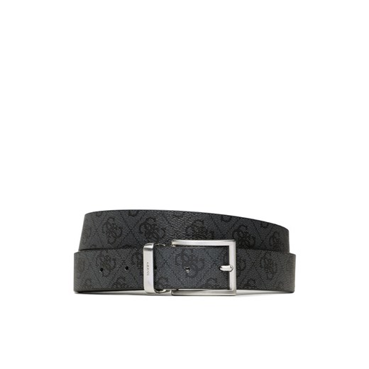 Pasek Męski Guess Vezzola Belts BM7541 LEA35 Czarny ze sklepu eobuwie.pl w kategorii Paski męskie - zdjęcie 182102719
