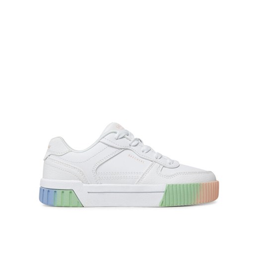 Sneakersy Skechers Jade 310890L Biały ze sklepu eobuwie.pl w kategorii Buty sportowe dziecięce - zdjęcie 182102767
