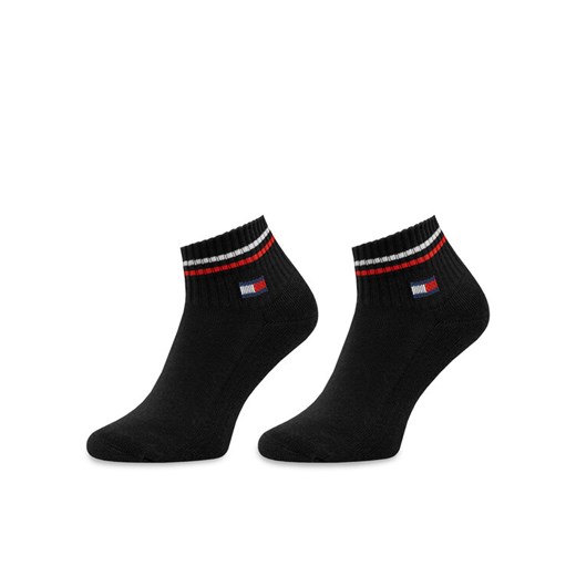 Zestaw 2 par niskich skarpet unisex Tommy Hilfiger 701228177 Czarny Tommy Hilfiger 35_38 eobuwie.pl
