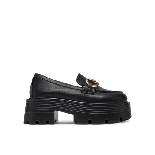 Loafersy DeeZee 23106-1 Czarny ze sklepu eobuwie.pl w kategorii Lordsy damskie - zdjęcie 182102868