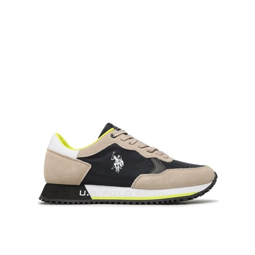 Sneakersy U.S. Polo Assn. Cleef CLEEF001A Niebieski ze sklepu eobuwie.pl w kategorii Buty sportowe męskie - zdjęcie 182102916