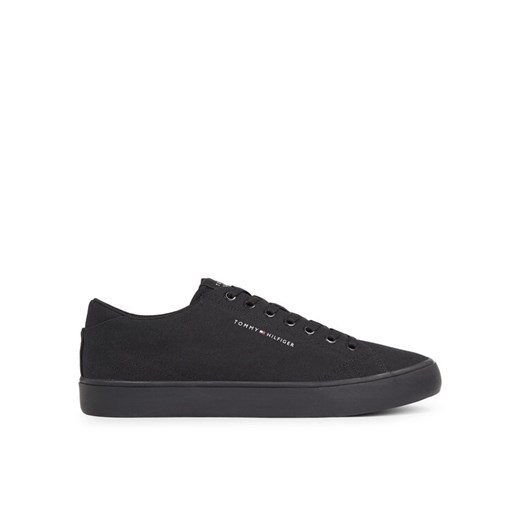 Tenisówki Tommy Hilfiger Th Hi Vulc Low Canvas FM0FM04882 Czarny Tommy Hilfiger 41 eobuwie.pl