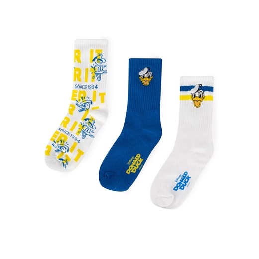Zestaw 2 par wysokich skarpet dziecięcych Mickey&Friends ACCCS-SS24-317DSTC Granatowy ze sklepu eobuwie.pl w kategorii Skarpetki dziecięce - zdjęcie 182103036
