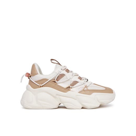 Sneakersy Steve Madden Spectator SM11002961 Beżowy ze sklepu eobuwie.pl w kategorii Buty sportowe damskie - zdjęcie 182103107