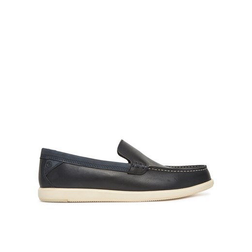 Mokasyny Clarks Bratton Loafer 26181278 Granatowy ze sklepu eobuwie.pl w kategorii Mokasyny męskie - zdjęcie 182103295