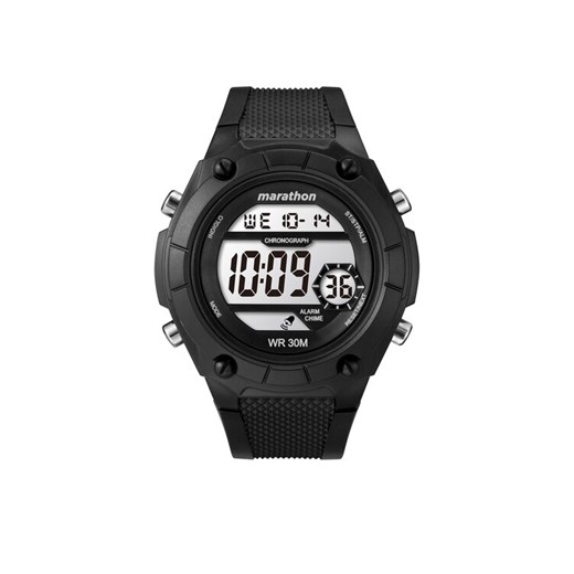 Zegarek Timex Marathon TW5M43700 Czarny ze sklepu eobuwie.pl w kategorii Zegarki - zdjęcie 182103399