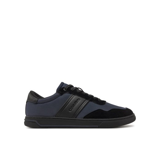 Sneakersy Calvin Klein Low Top Lace Up Mix HM0HM01548 Czarny ze sklepu eobuwie.pl w kategorii Buty sportowe męskie - zdjęcie 182103439