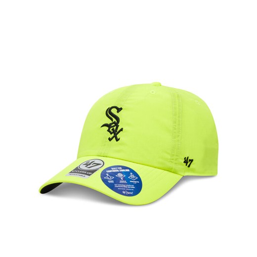 Czapka z daszkiem 47 Brand MLB Chicago White Sox brrr ’47 CLEAN UP B-BRRRC06BBU Żółty ze sklepu eobuwie.pl w kategorii Czapki z daszkiem damskie - zdjęcie 182103478