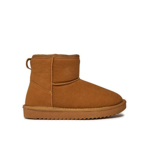 Śniegowce ONLY Shoes Onlfeodora Teddy Lined Boot 15330019 Brązowy ze sklepu eobuwie.pl w kategorii Śniegowce damskie - zdjęcie 182103695