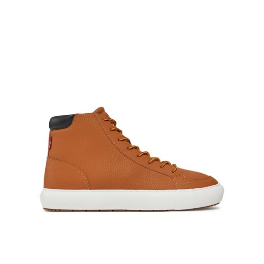 Sneakersy Levi's® 234718-972 Brązowy ze sklepu eobuwie.pl w kategorii Trampki męskie - zdjęcie 182103706