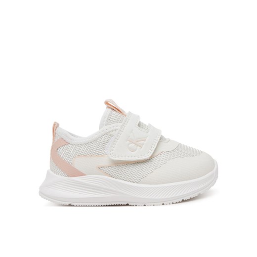 Sneakersy Calvin Klein Jeans Low Cut Velcro V1A9-82026-1697A M Biały ze sklepu eobuwie.pl w kategorii Buty sportowe dziecięce - zdjęcie 182103709