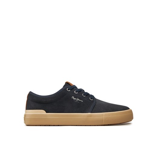 Sneakersy Pepe Jeans Ben Low PMS31071 Granatowy ze sklepu eobuwie.pl w kategorii Trampki męskie - zdjęcie 182103789