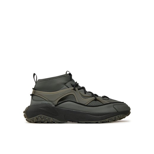 Sneakersy Hugo Go1st 505295 10247987 01 Szary ze sklepu eobuwie.pl w kategorii Buty sportowe męskie - zdjęcie 182103859