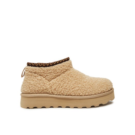 Śniegowce Bearpaw Snuggle Daphne Deco 3192W Beżowy ze sklepu eobuwie.pl w kategorii Śniegowce damskie - zdjęcie 182103918