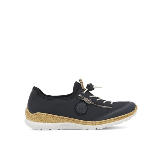 Sneakersy Rieker N4263-14 Granatowy ze sklepu eobuwie.pl w kategorii Półbuty damskie - zdjęcie 182103966