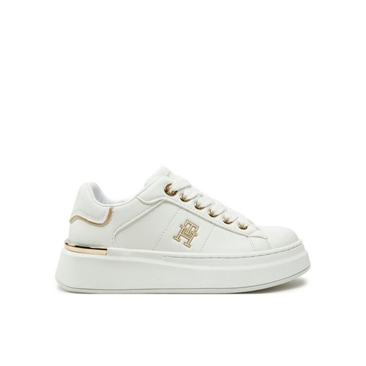Sneakersy Tommy Hilfiger Low Cut Lace-Up Sneaker T3A9-33749-1355 M Biały ze sklepu eobuwie.pl w kategorii Buty sportowe dziecięce - zdjęcie 182103968